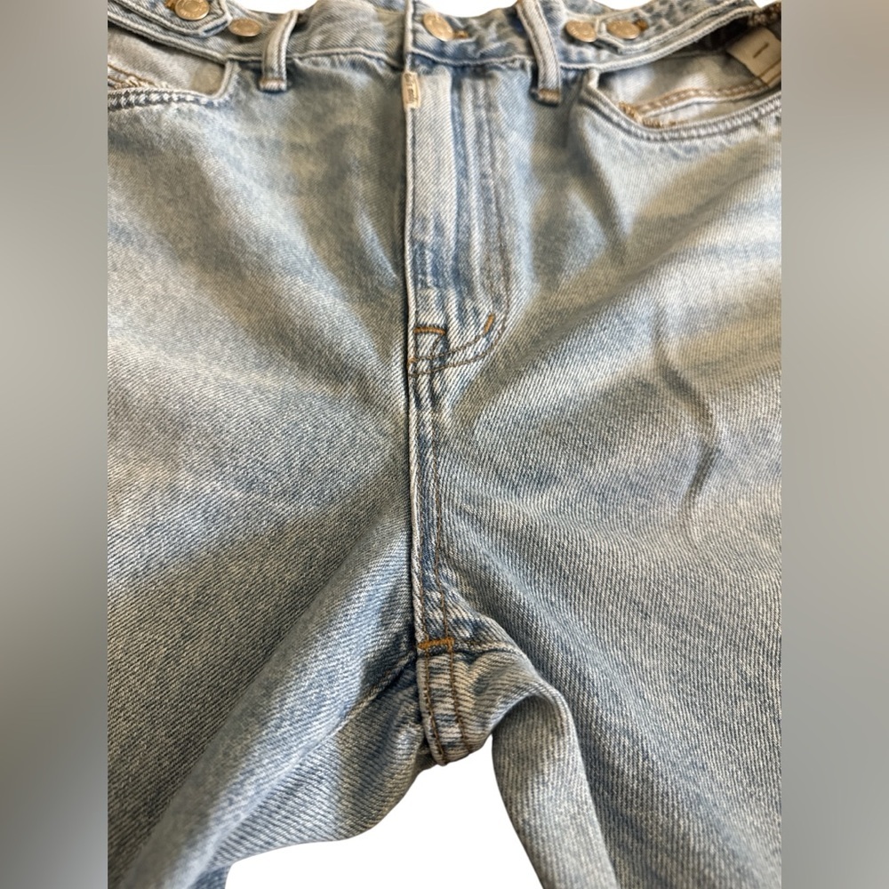 Madewell x Molly Dickson Cutout Baggy Straight Jeans sz 30 - Picture 11 of 11